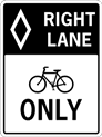 Bike Lane Only